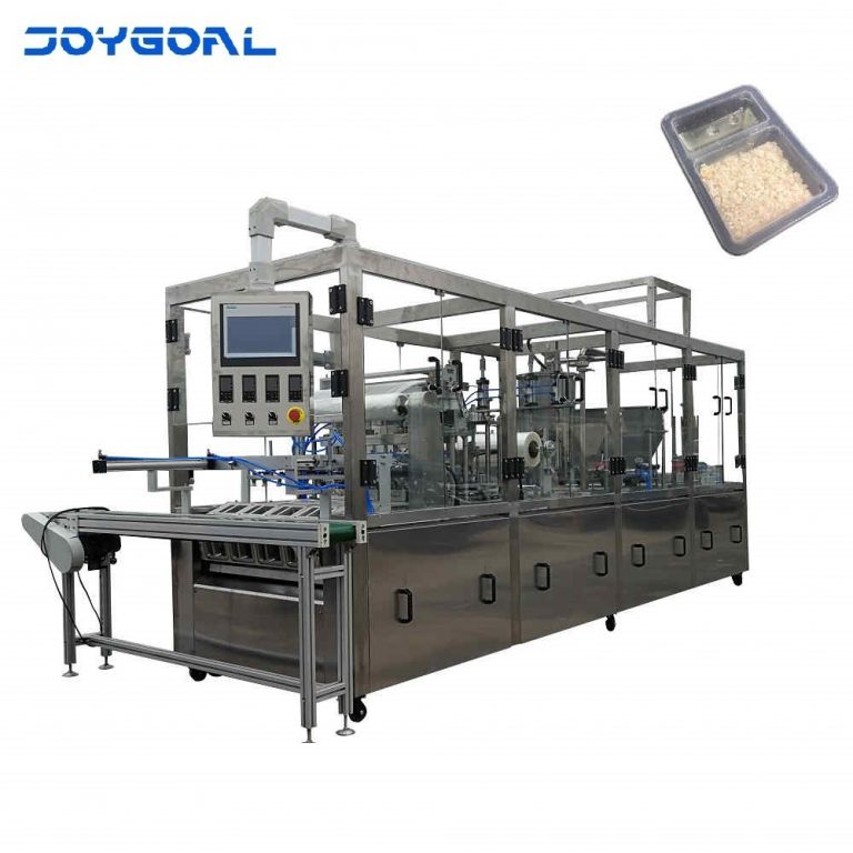 Powder Sauce Packaging Sealing Rotary Cup Filling Machine