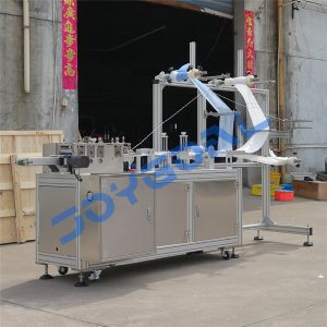 Semi automatic blank face mask body making machine