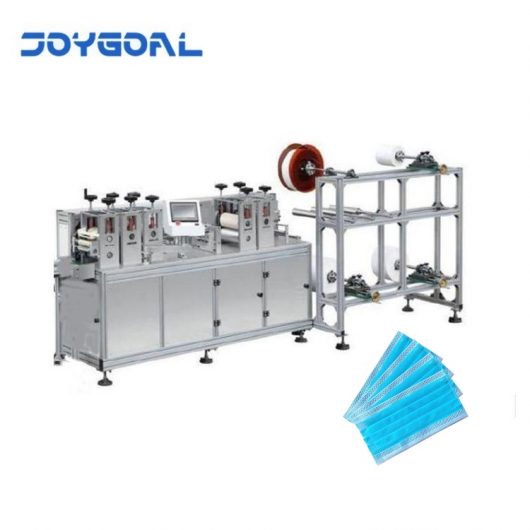 High speed semi automatic no earloop blank face mask making machine