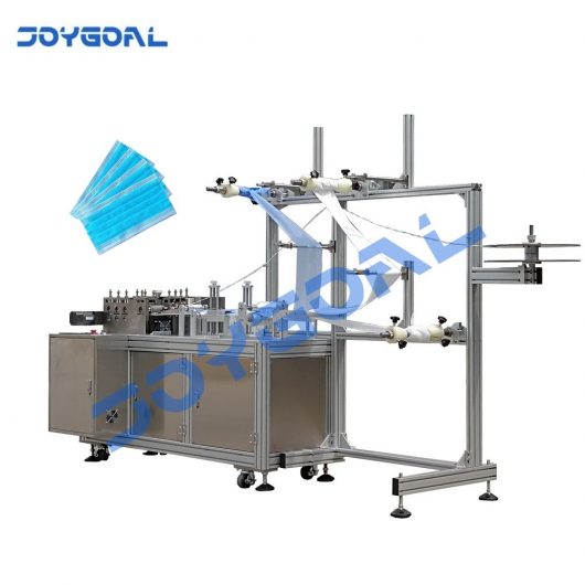 Semi automatic blank face mask body making machine