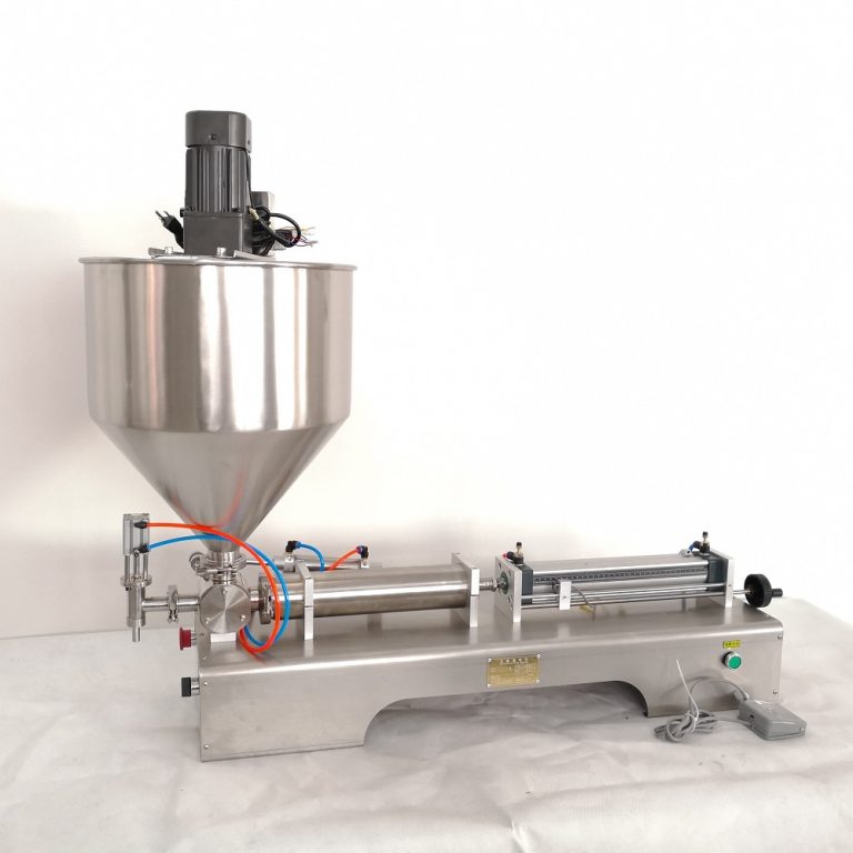 Semi-Automatic Paste Filling Machine with Mixing Function