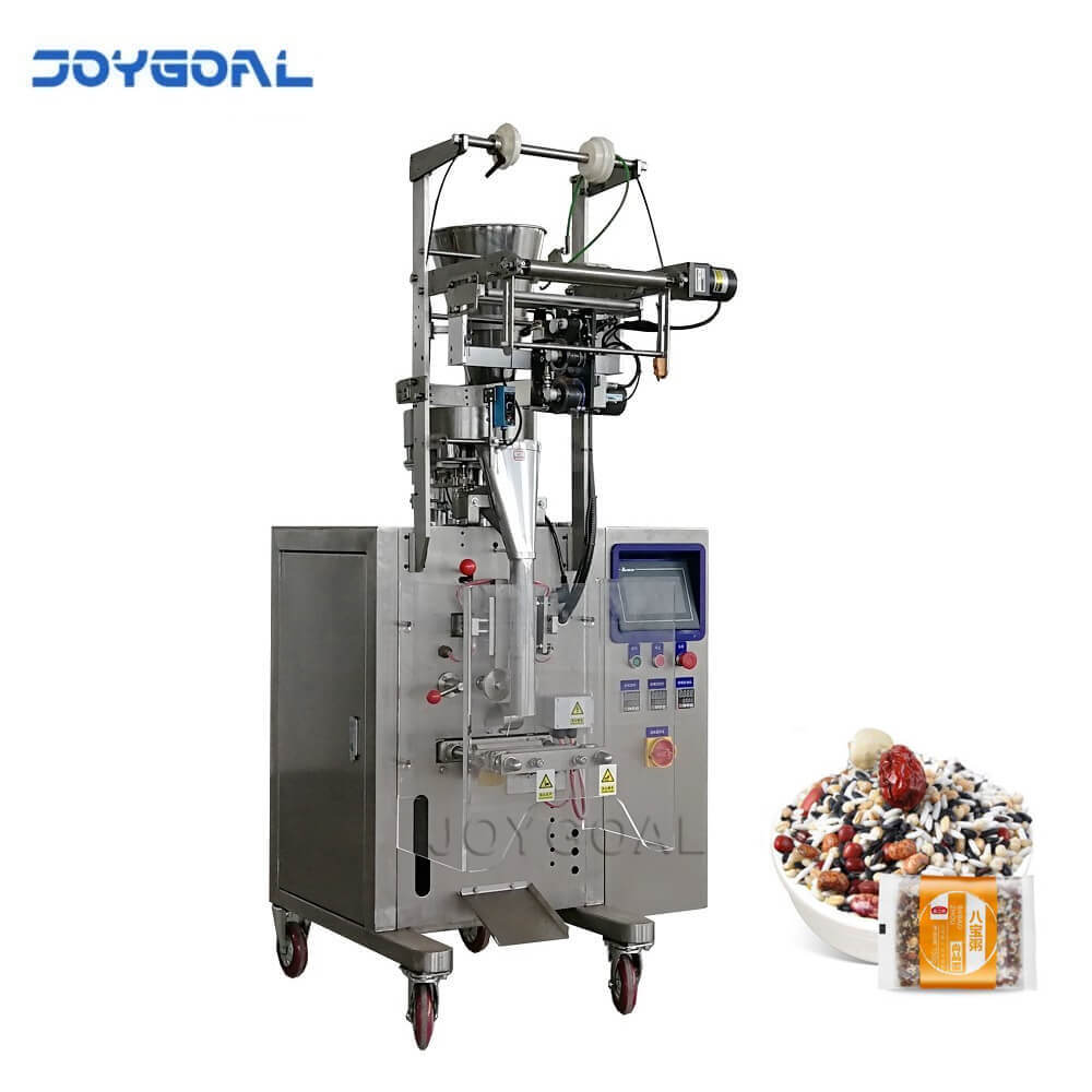 A new type of nut/peanut/cashew/pistachio/flour/rice/salt/sugar packaging machine that meets the quality of China's national standards