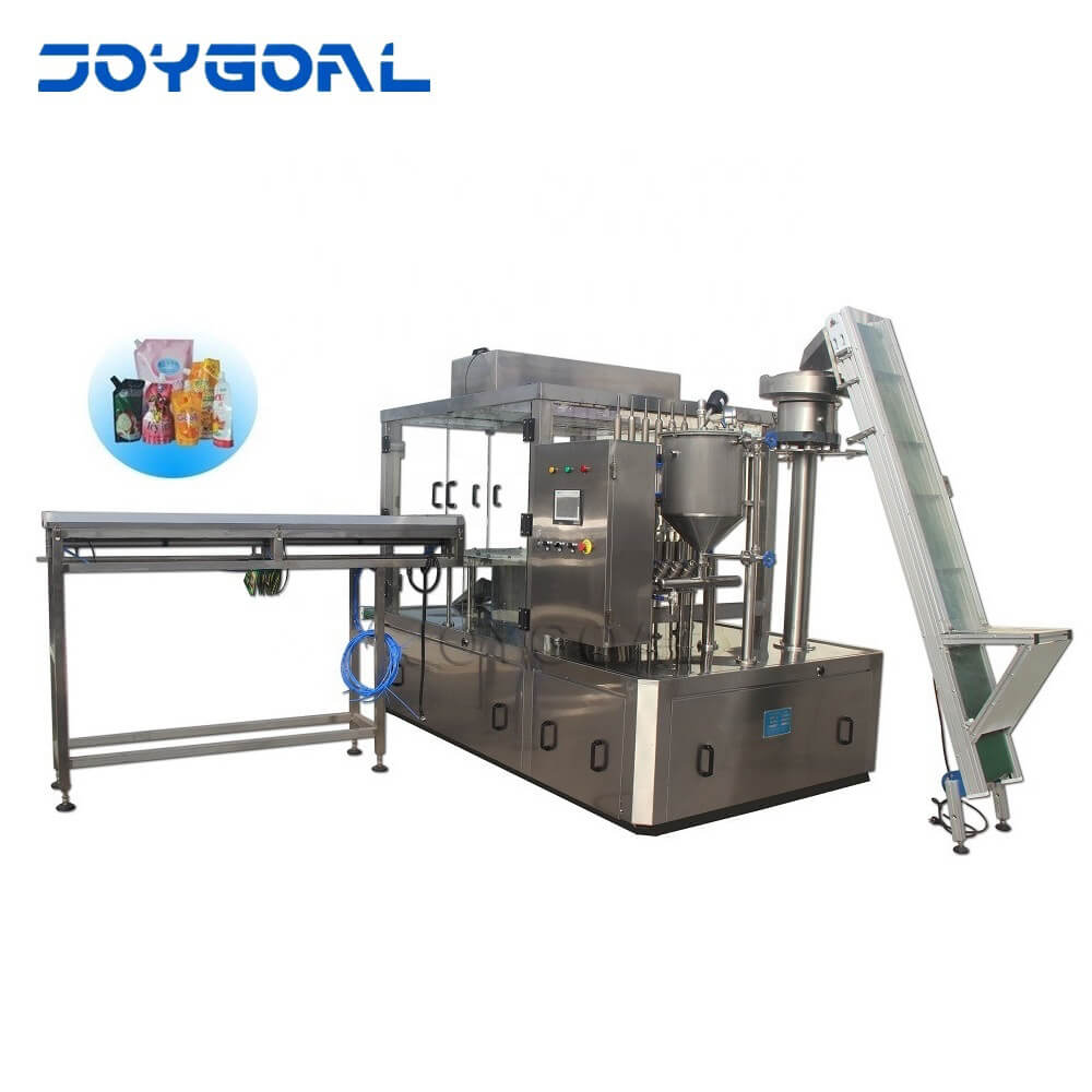 big bag filling machine screw dampf china hot sale spout pouch/stand up bag doypack with spout filling machine