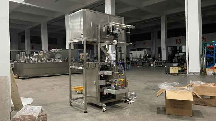 vertical granule packing machine(weighing function) shanghai joygoal machinery co., ltd.