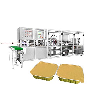 Prefabricated Vegetable bag sealing packaging machine/Prefabricated Vegetable bottleneck aluminum foil  sealing machine